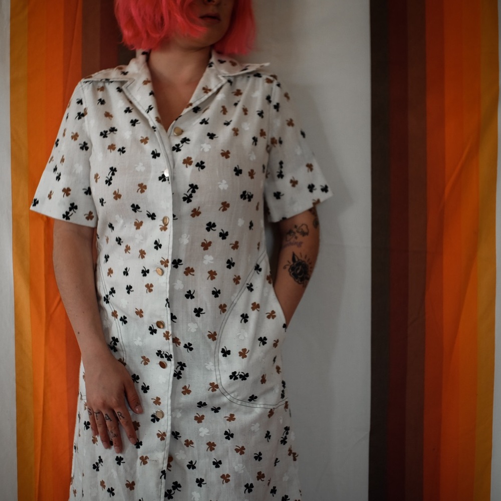 Vintage Shamrock Dress